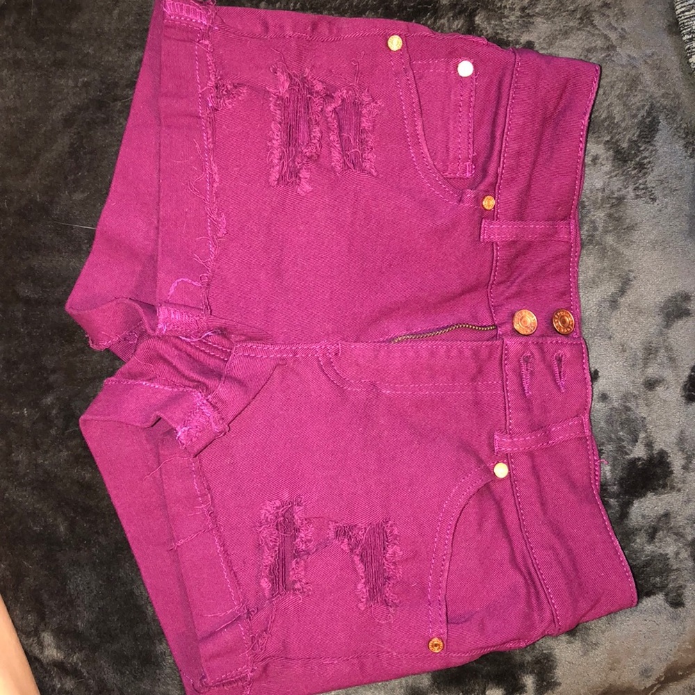 Jean shorts